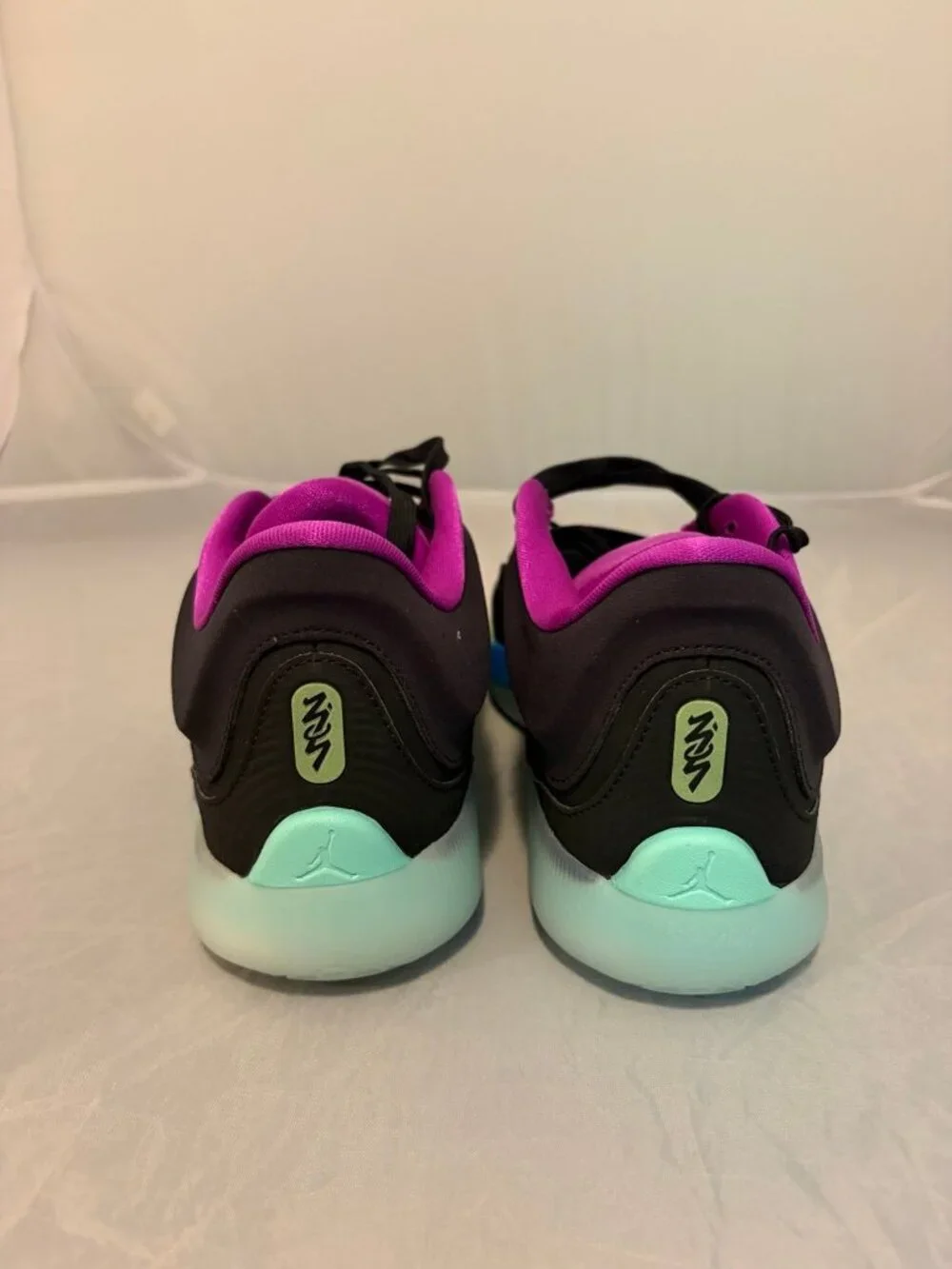 Air Jordan Zion 4 Noah Black purple basketball mens shoes size 10 FB1802 401